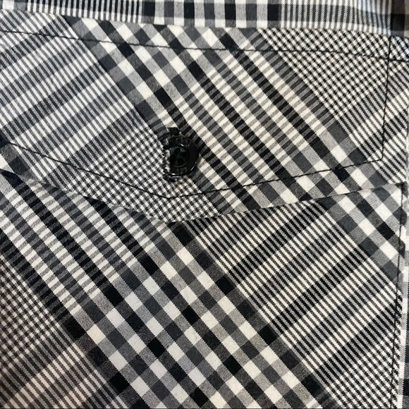 Gray & Black CCS Long Sleeve Button Down Shirt - Picture 3 of 4